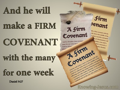 Daniel 9:27  A Firm Covenant (beige)